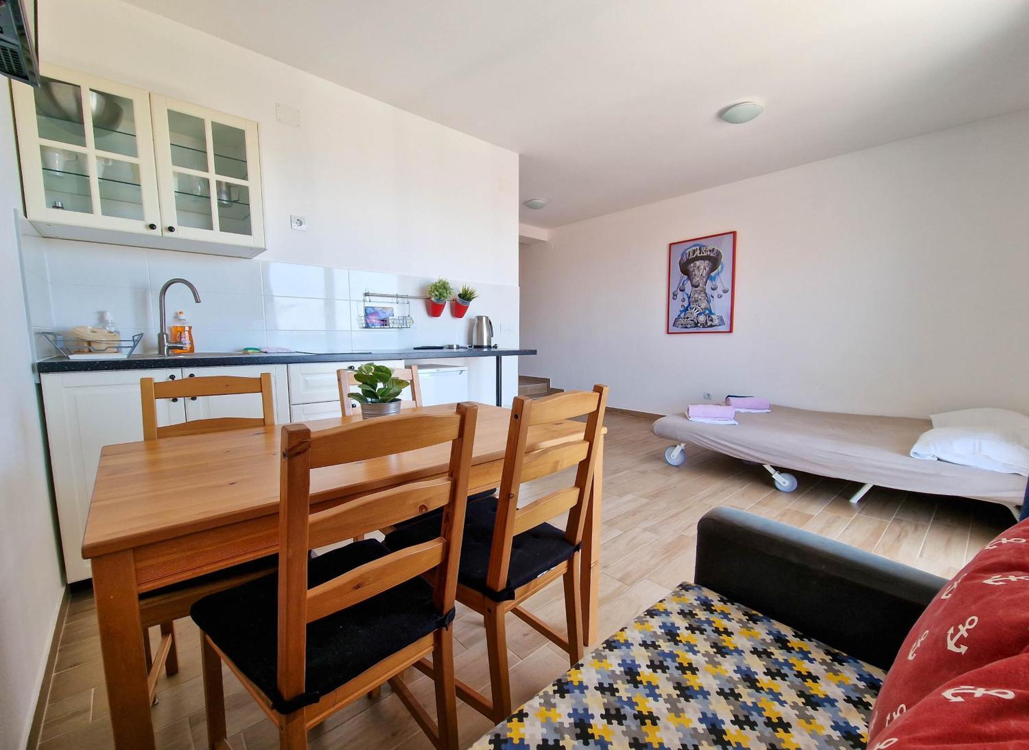 Avada Premium Apartment Novalja Bagian luar foto